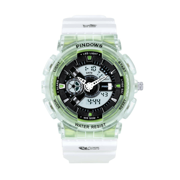 Die stoßfeste Outdooruhr für Männer, Digitaluhr mit robustem Design, wasserdicht und zuverlässig.