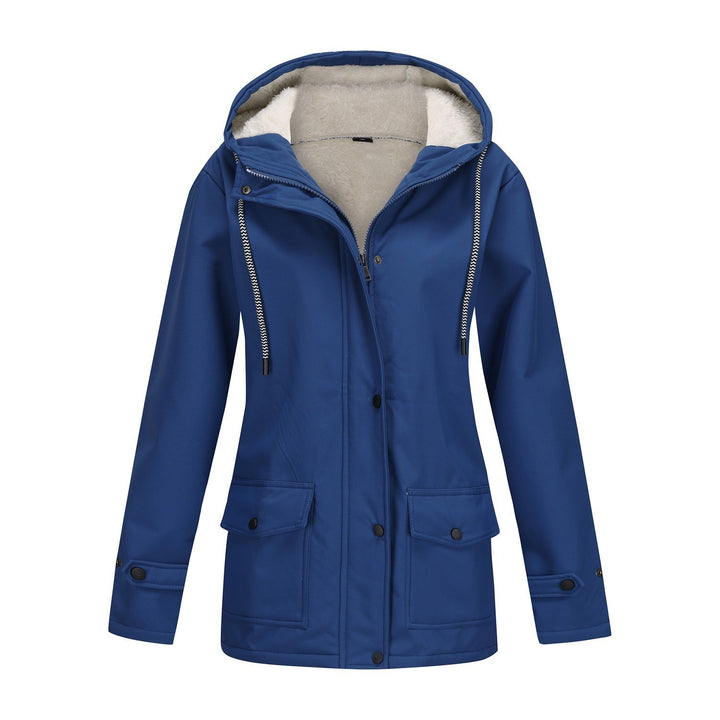 Robuste Damen Herbstjacke mit warmem Fleece-Futter. Ideal für aktive Frauen.