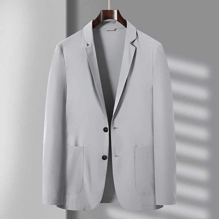 Vielseitiger Herren Blazer: Maßgeschneidert für Business Casual Outfits oder elegante Freizeitmode.