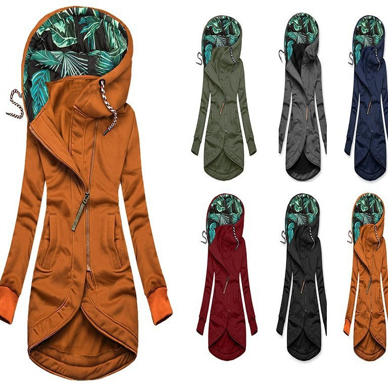 Damen wasserfeste Regenjacke, winddicht und stilvoll, ideal für Outdoor & Übergangswetter. Komfortable Allwetter-Bekleidung.
