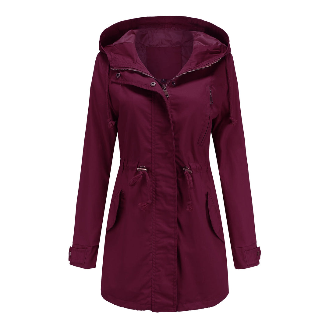 Praktische Alltagsjacke für Damen, mit Kapuze und bequemem Schnitt, für jeden Tag.