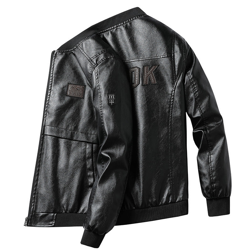 Trendige Herren Freizeitjacke in Kaffee-Braun, modisch für den Alltagslook.