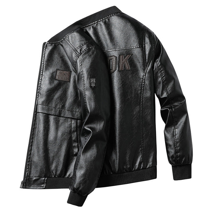 Trendige Herren Freizeitjacke in Kaffee-Braun, modisch für den Alltagslook.