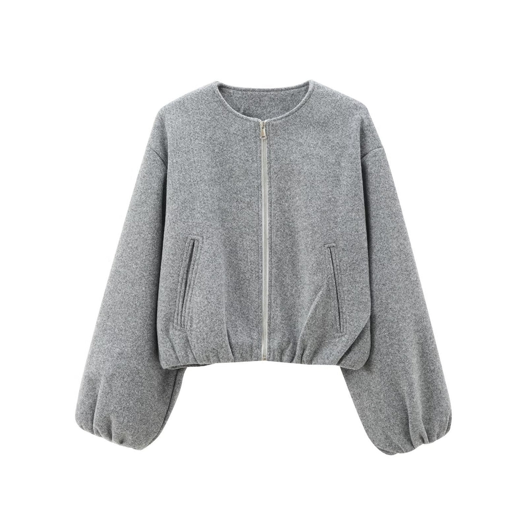 Trendige Damen Sportjacke, lässige Bomber-Passform, perfekt als leichte Oberbekleidung.