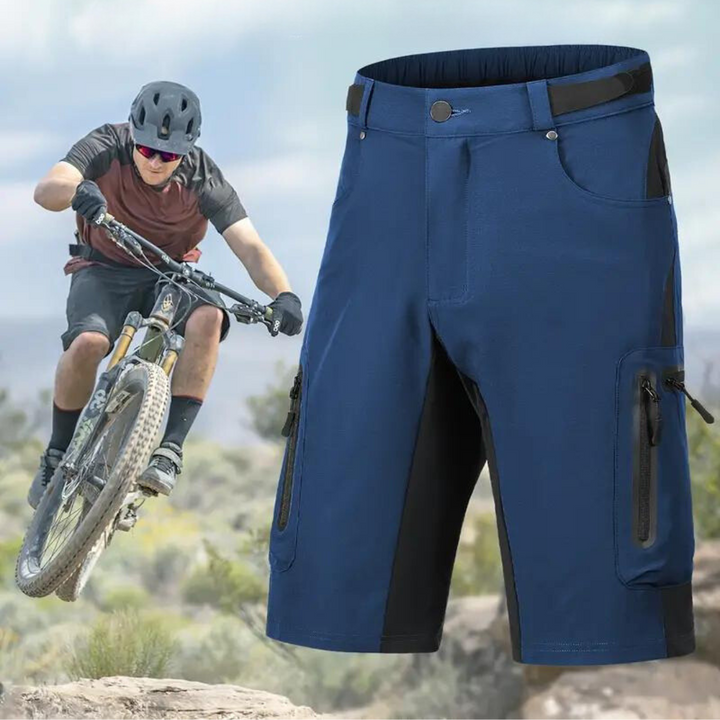 Bequeme Bolendo Herren Radhose für Mountainbike & Sport. Funktionale Outdoor Shorts für Herren.
