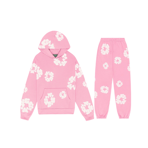 Bequemer Unisex Sportanzug mit einzigartigem Blumenmuster. Stilvolle Freizeitbekleidung für jeden Anlass.