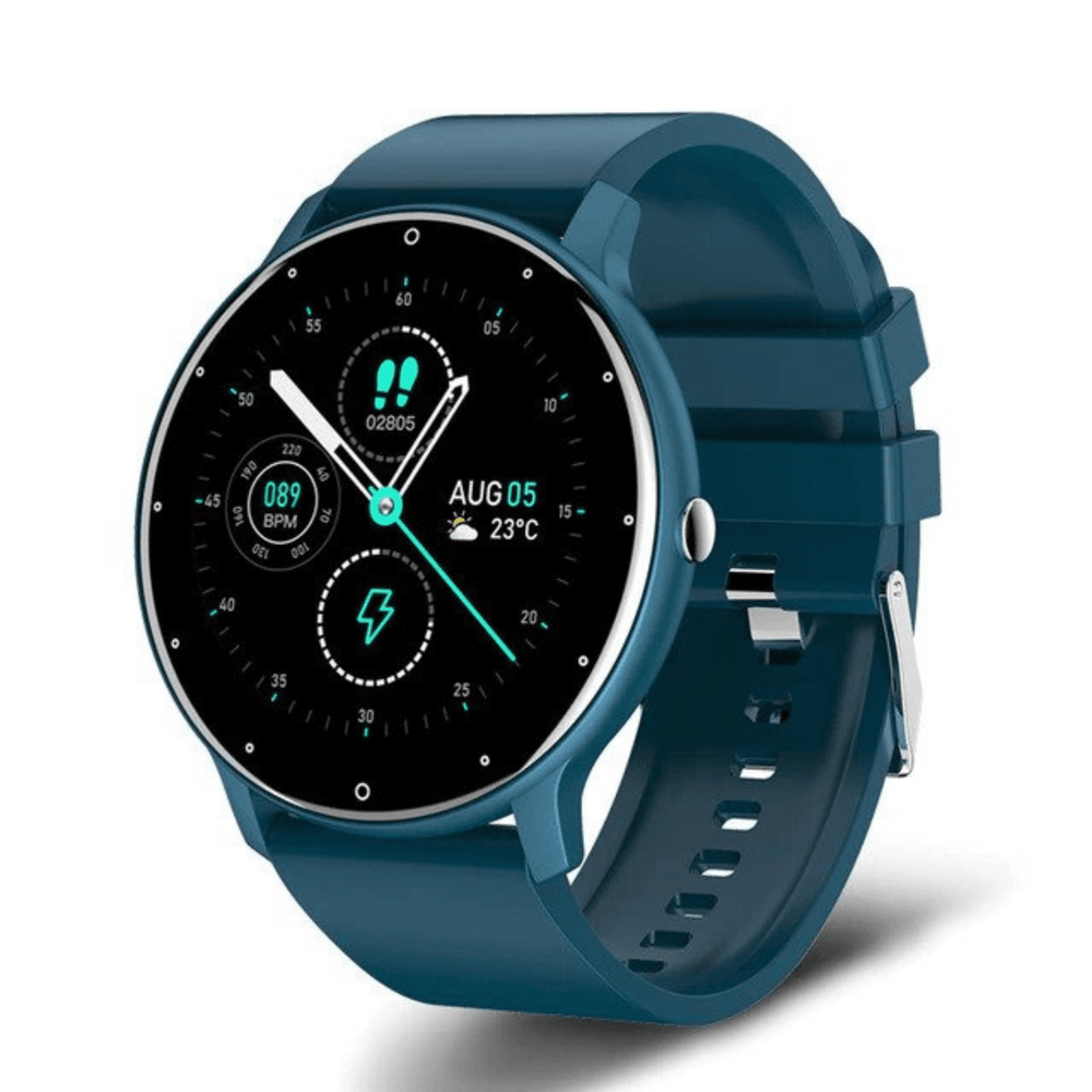 Vielseitige Sportuhr & Gesundheitstracker mit Bluetooth, Herzfrequenz- & Schlaf-Monitoring. Ideale Techuhr.