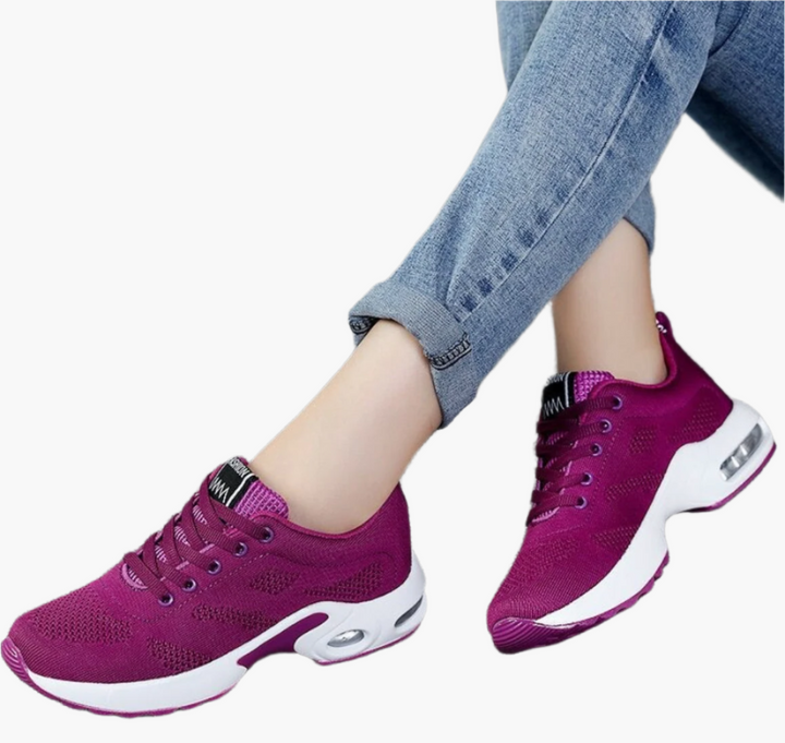 Leichte Damen Sportschuhe, atmungsaktive und bequeme Sneaker.