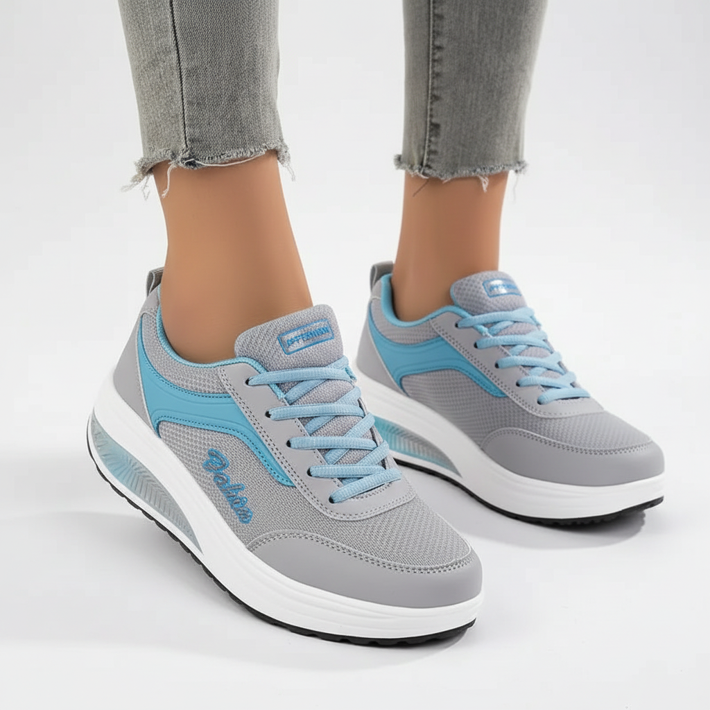 Amelie orthopädische Komfortschuhe für Damen, Sneakers mit Dämpfungssystem.