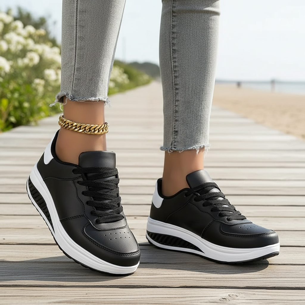 Orthopädische Amelie Damen-Sneakers: Komfortschuhe für gesunde Füße & Alltag.