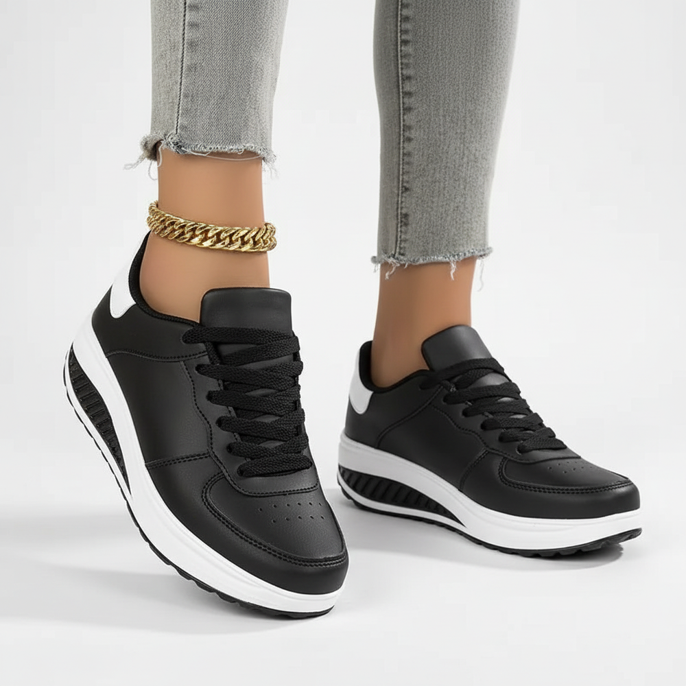 Bequeme Amelie Damen-Sneakers mit Luftpolsterung, ideal für Schmerzlinderung.