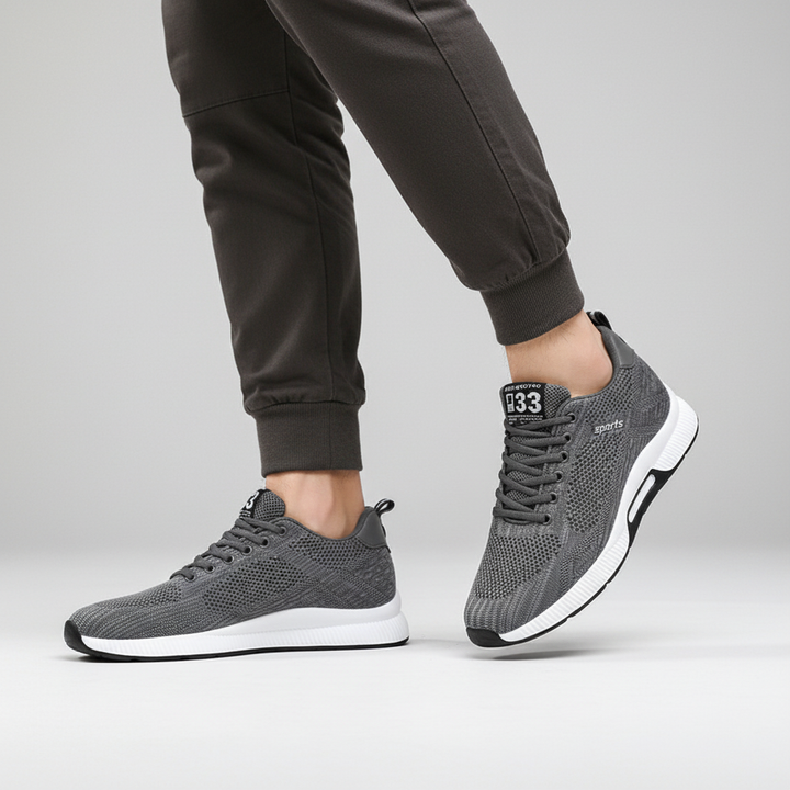 Diskret erhöhender Herren Orthopädischer Sneaker Andrew. Steigere deine Größe und Selbstbewusstsein mühelos.