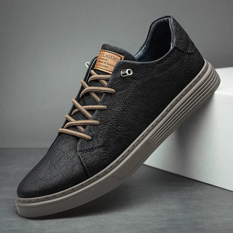 Herren Oxford Sneaker Ethan aus hochwertigem Leder, bequem und stilvoll. Vielseitige Alltagsschuhe für Männer.