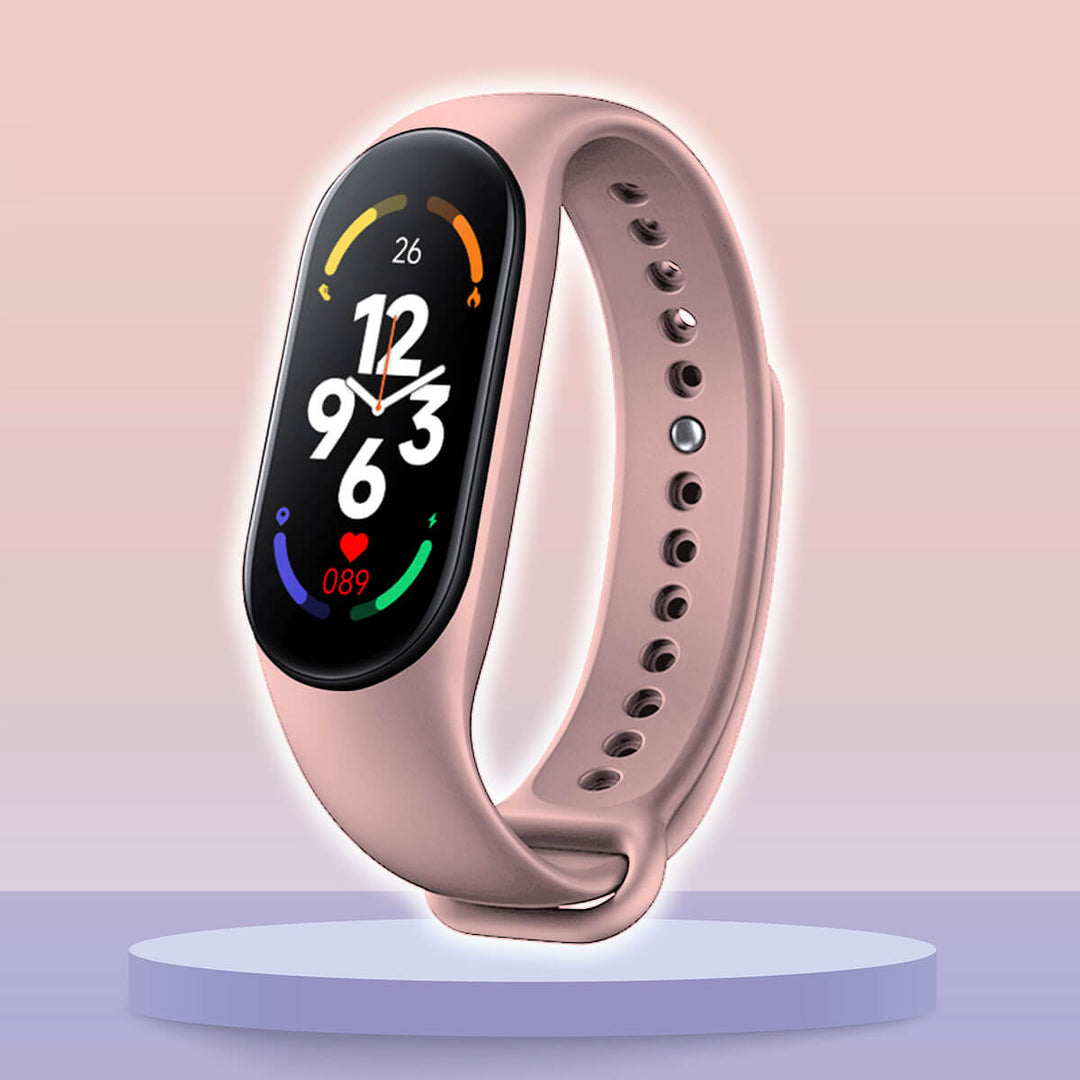Rote KidFit Pro Sportuhr für Kinder, smarter Aktivitätstracker mit Schrittzähler.