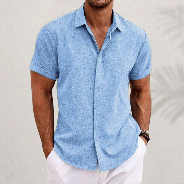 Herren Kurzarm Polohemd in modernem Design für lässig-elegante Auftritte. Perfekt für den Sommer.