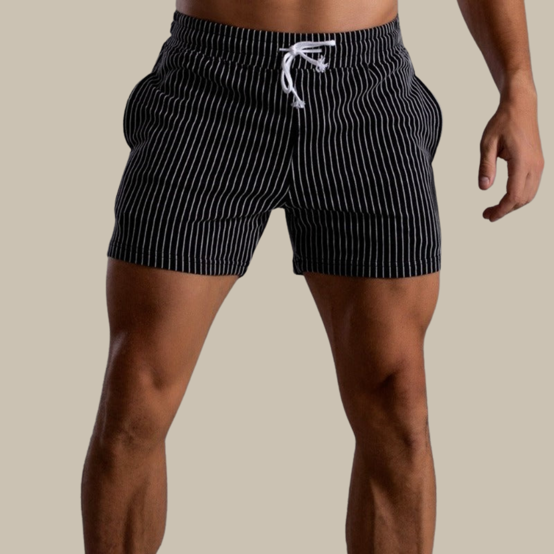 Schnelltrocknende Herren Schwimmhose Niko in Ripstop-Qualität, perfekt für Sommer & Wassersport.