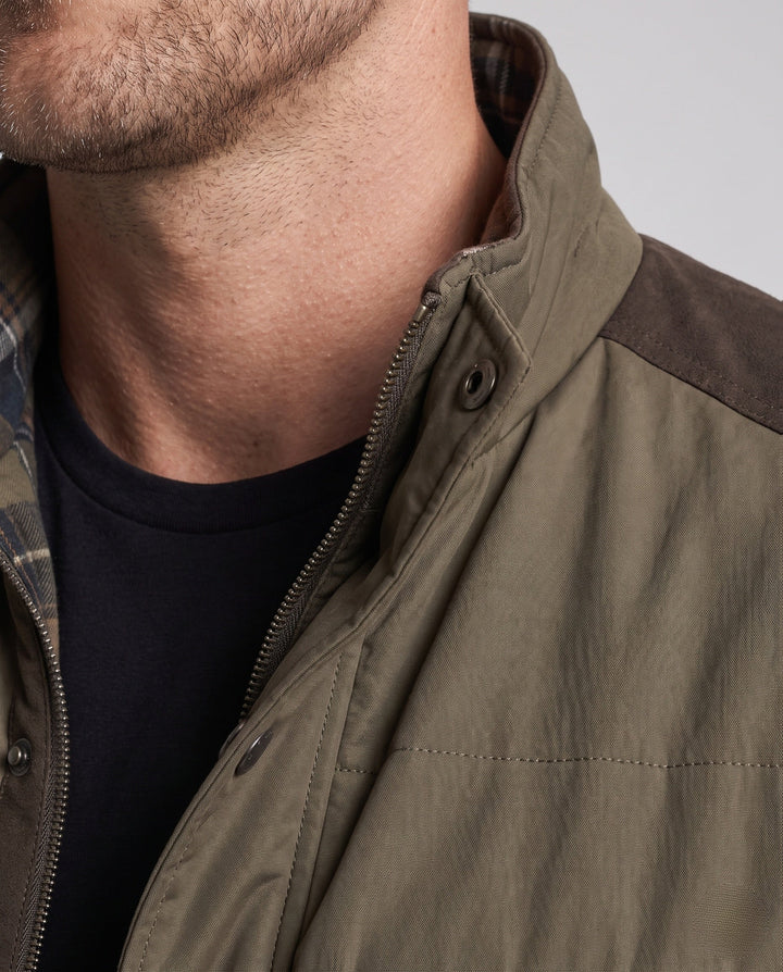Komfortable, leichte Herren-Reisejacke, winddicht & wärmend für Outdoor & Übergangszeit.