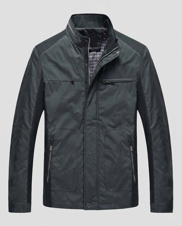 Modische, winddichte Herren-Steppjacke, leicht & komfortabel, die perfekte Übergangsjacke.