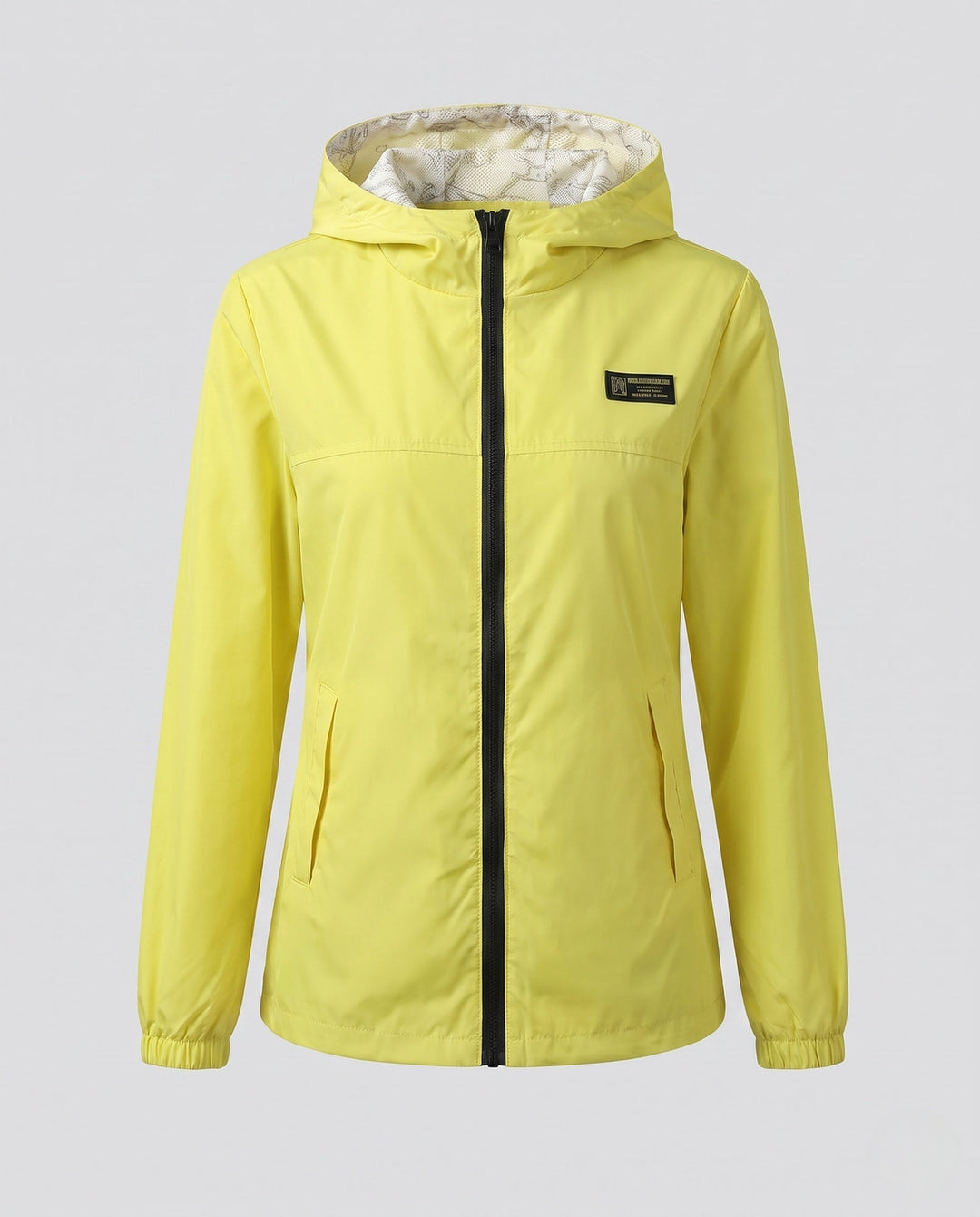 Sommer Kapuzenjacke Damen: Ultrapraktische, windabweisende Übergangsjacke, leicht verpackbar für Reisen und Outdoor-Abenteuer.