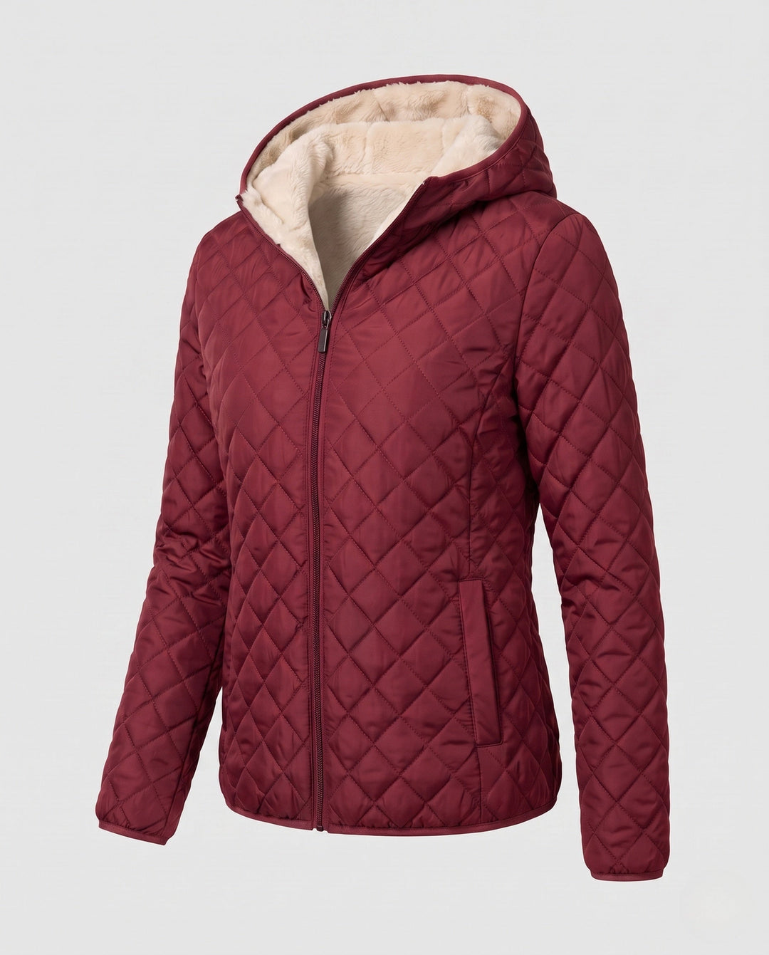 Must-have: Modische Damen Kapuzen-Steppjacke. Die leichte, warme Übergangsjacke für stilvolle Herbst- & Frühlingstage.