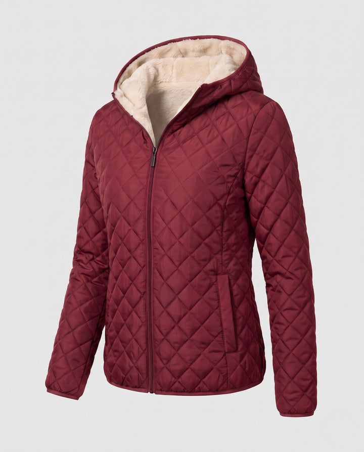 Must-have: Modische Damen Kapuzen-Steppjacke. Die leichte, warme Übergangsjacke für stilvolle Herbst- & Frühlingstage.