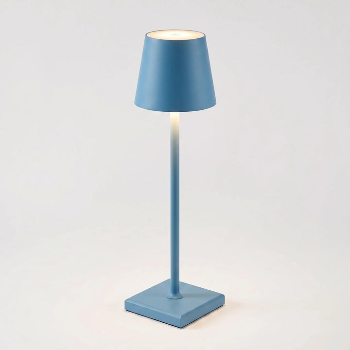 Flexible LED-Tischlampe, kabellos, dimmbar & wiederaufladbar. Für Wohnzimmer, Garten & Gastronomie.