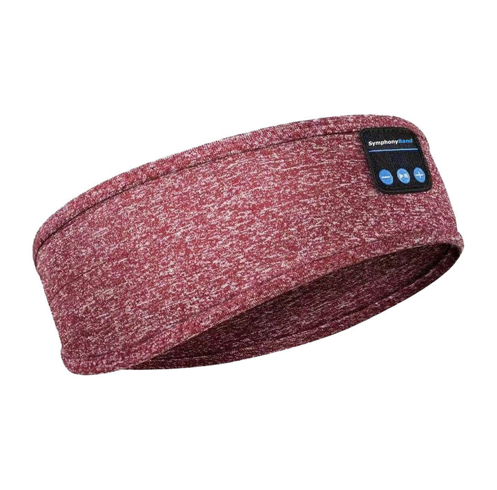 Komfortables Unisex Schlaf Stirnband mit integrierten Bluetooth Kopfhörern für Musik, Meditation & Reisen.