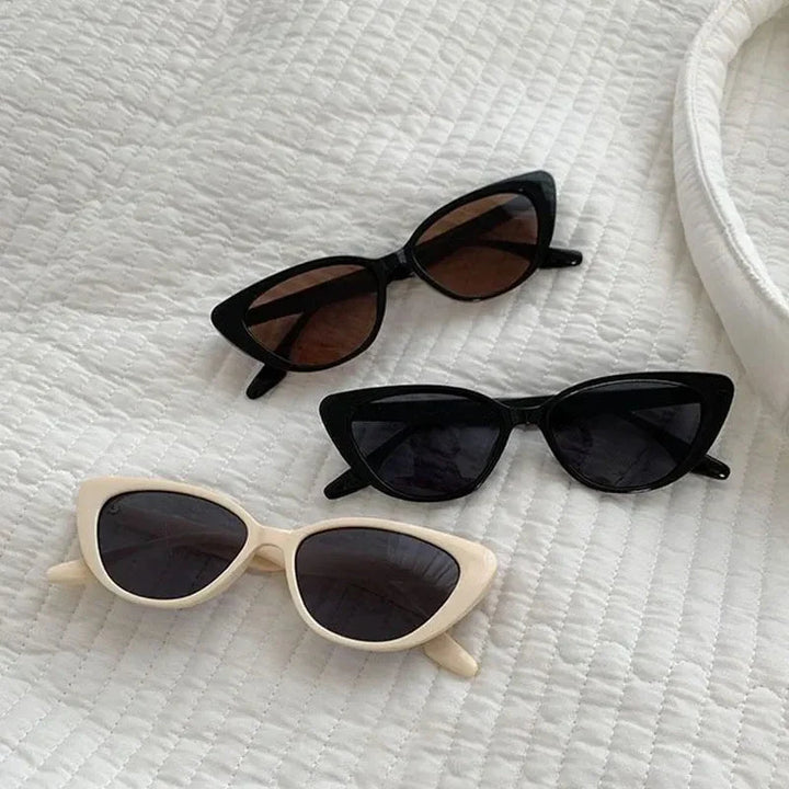 Komfortable Cat-Eye Damen-Sonnenbrille im Vintage-Stil, leicht und perfekt für lange Tage.