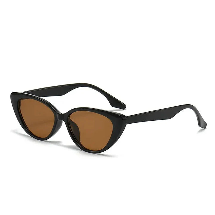 Damen Cat-Eye Sonnenbrille mit UV-Schutz, leicht, im Retro-Vintage-Look – ideal für den Urlaub.
