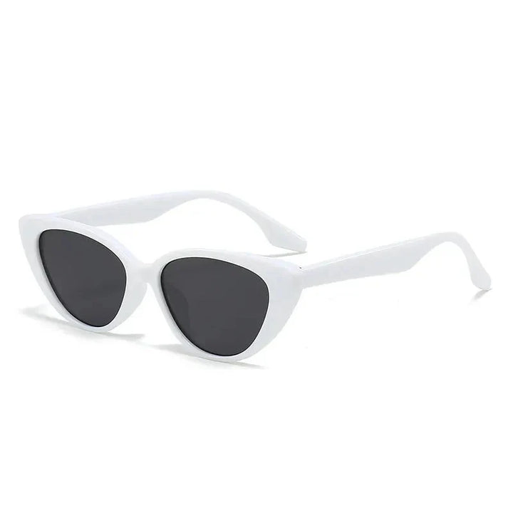 Trendige Cat-Eye Sonnenbrille für Damen, leichtes Gestell, klassischer Retro-Look für Fashionistas.