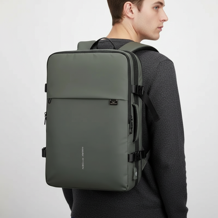 Funktionaler, erweiterbarer Rucksack für Reise, Business & Outdoor, ideal als Handgepäck & Tagesrucksack.