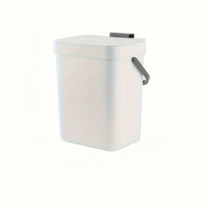 Moderner, geruchsdichter Mülleimer Nova (3L & 5L). Leise Schließfunktion, perfekt für ein organisiertes Zuhause.