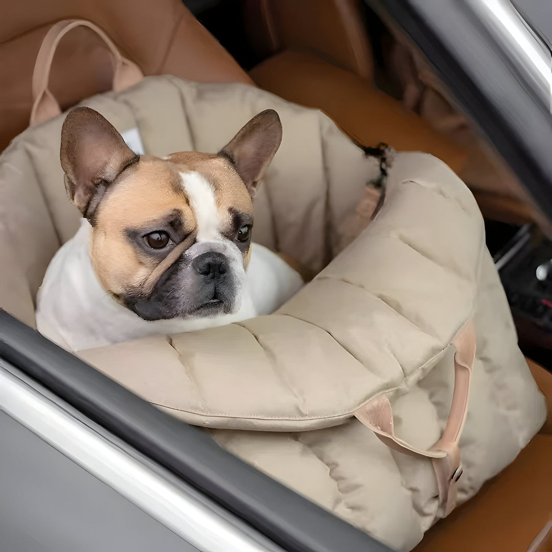 Komfortable Hundetragetasche für kleine Hunde, abnehmbar & waschbar; perfekt für Hygiene auf Reisen.