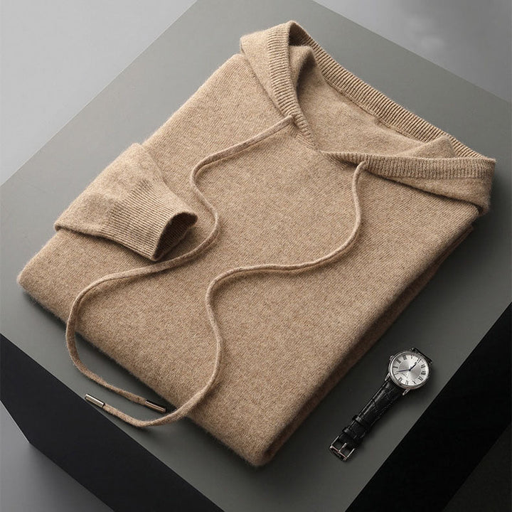 Vielseitiger Herren Kapuzenpullover, bequemes Basic Oberteil für Freizeitmode & jeden Tag.