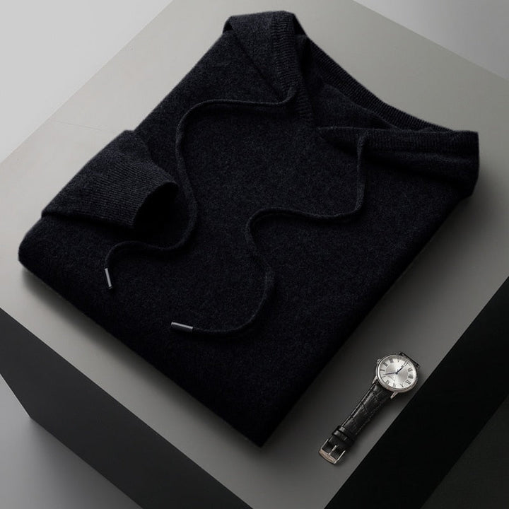 Moderner Herren Hoodie, vielseitig kombinierbar für einen lässigen Freizeit-Look.