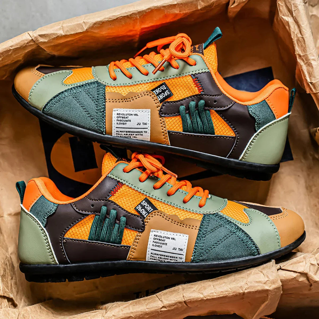 Moderne Herren Sneakers, atmungsaktiv & bequem, perfekt als Freizeitschuh für den Alltag.
