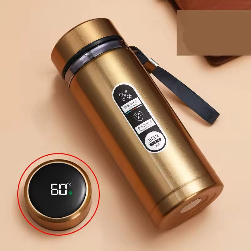 Innovative smarte Thermoskanne mit Touch-Temperaturanzeige & doppelwandigem Edelstahl für optimalen Genuss.