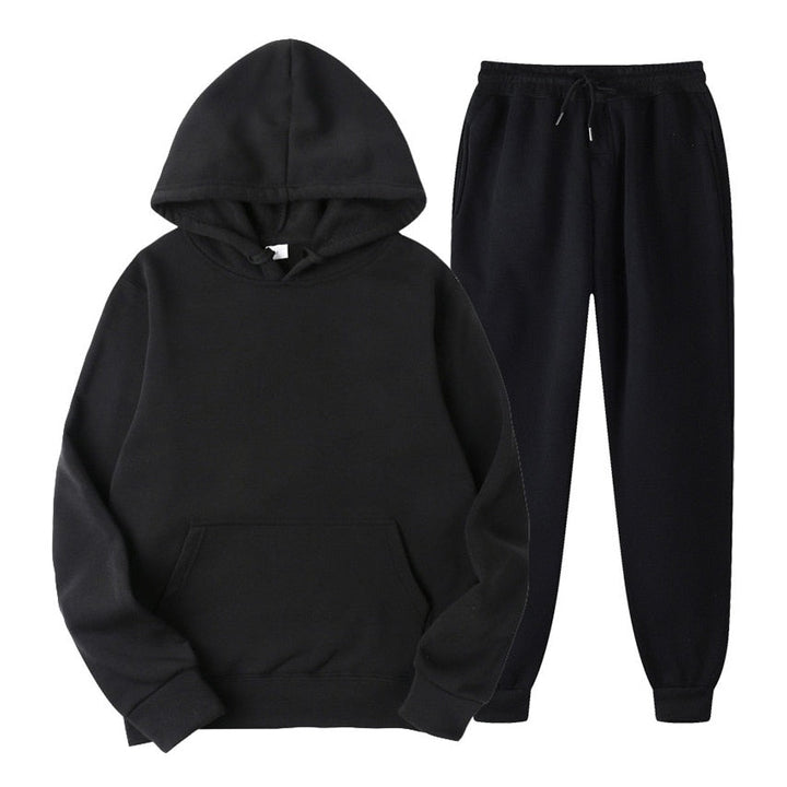 Hochwertiger Damen Freizeitanzug in Dunkelblau, perfekt für Athleisure-Looks und entspannte Tage.