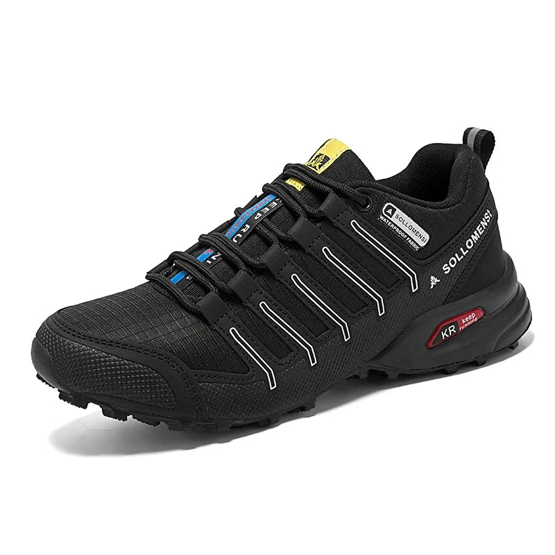 Ergonomische Herren Wanderstiefel mit dämpfender Sohle für maximalen Komfort auf langen Touren.