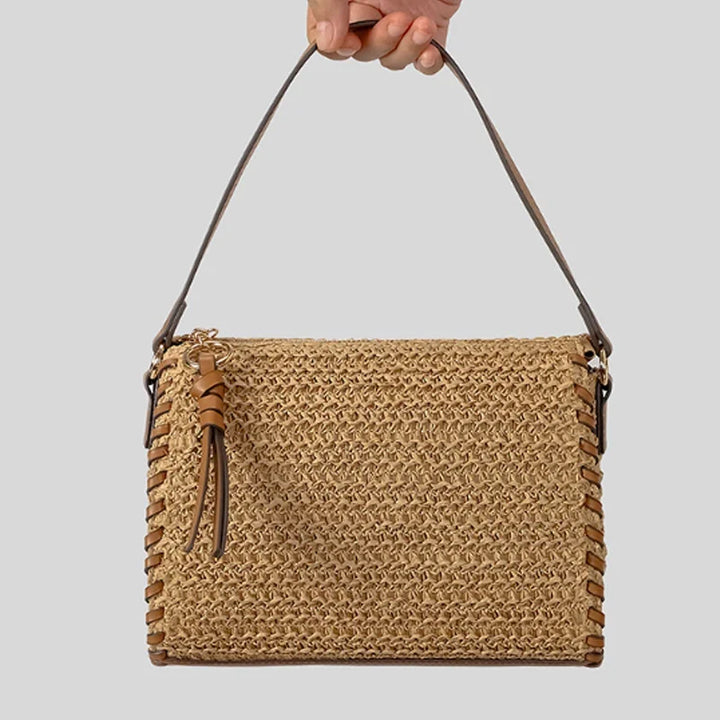 Elegante geflochtene Damen Handtasche, modisches Accessoire für jeden Anlass, langlebiges Design.