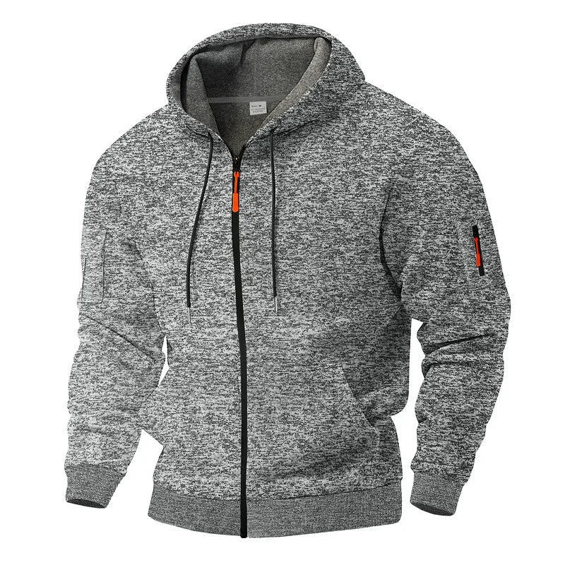 Mann trägt Kajetan Herren Alltagsjacke, sportlich-elegant und komfortabel für Freizeit & Outdoor.