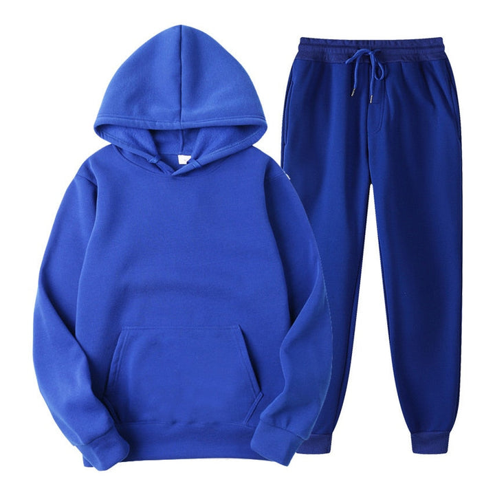 Moderner Damen Jogginganzug mit Kapuze, komfortabel und trendig für sportliche Aktivitäten & Freizeit.