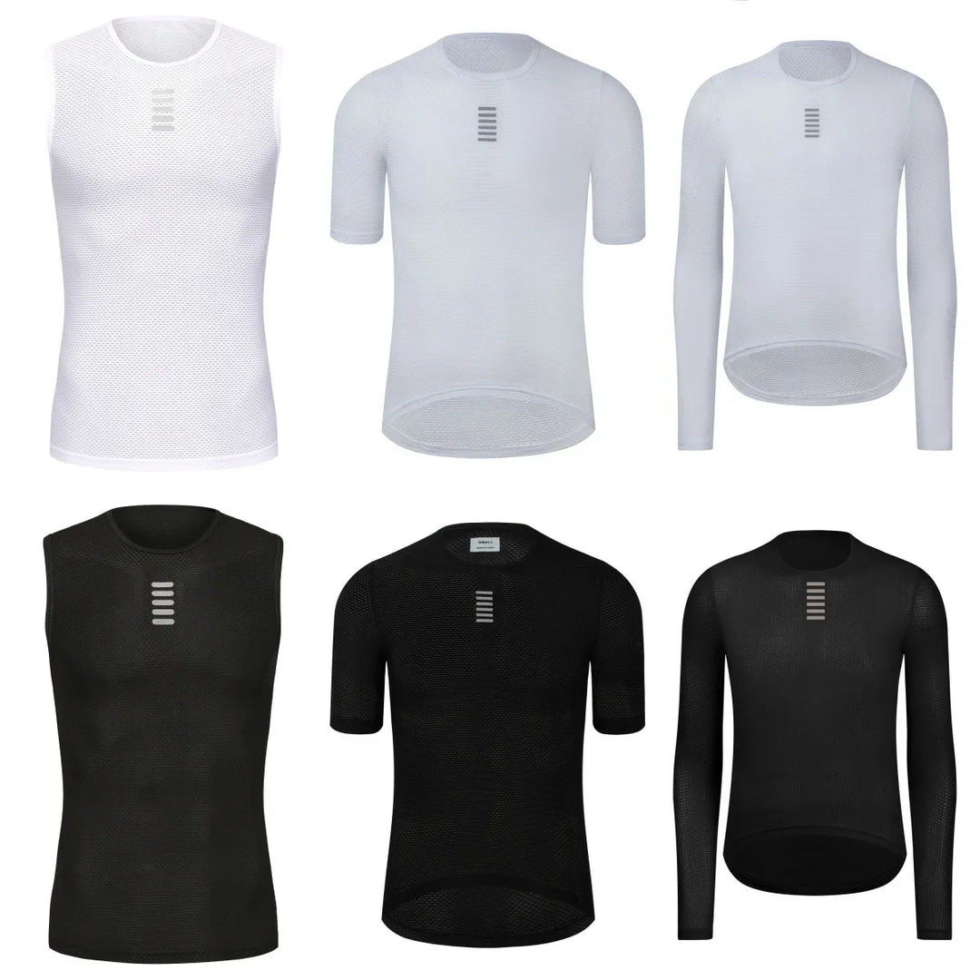 Hochleistungsfähiges Herren Radsport Baselayer Trikot, ärmellos, speziell für den Sommer entwickelt.
