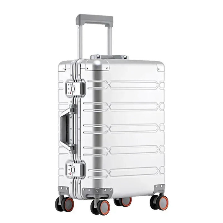 Aluminium-Magnesium-Reisekoffer Oslo: Stilvoller Hartschalenkoffer für sichere und komfortable Reisen.