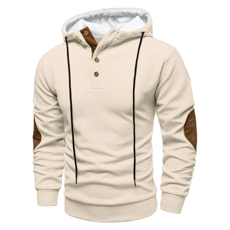 Vielseitiger Herren Hoodie Pullover. Stilvoll & bequem. Perfekt für Freizeit, Sport oder entspannte Tage.
