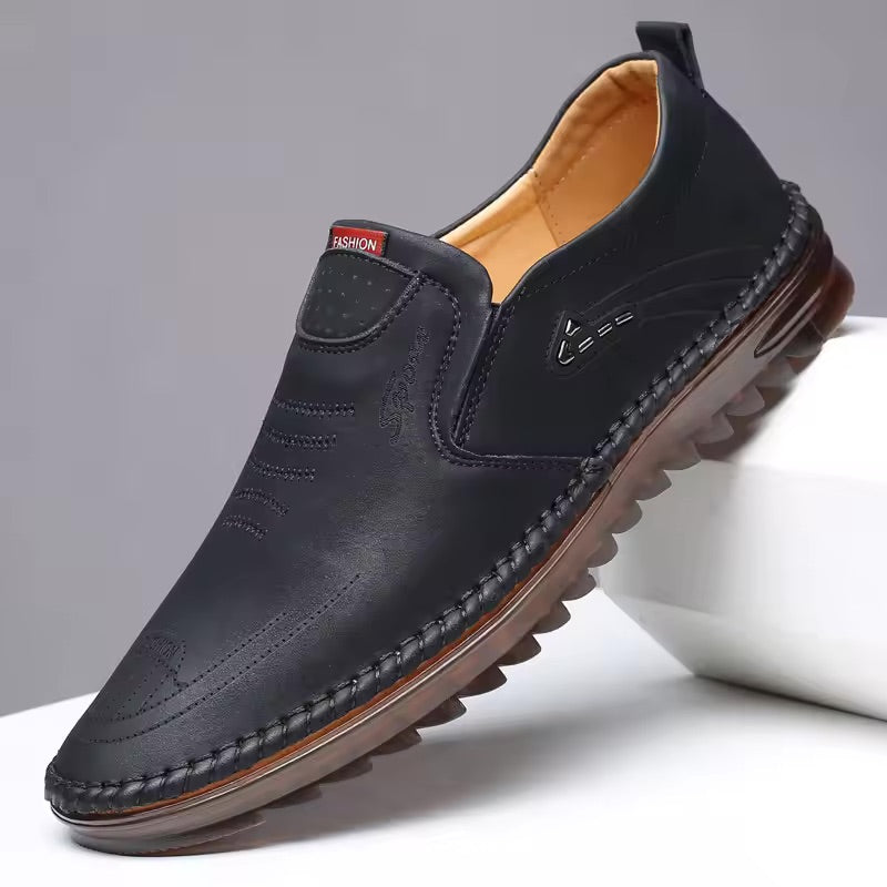 Bequeme Lorenzo orthopädische Herrenschuhe mit Dämpfung, ideal für empfindliche Füße & langen Tragekomfort.