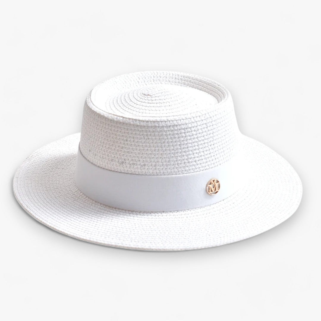 Eleganter Damen Reisehut Soleil, Strohhut mit UV-Schutz, ideal als Sommerhut für den Urlaub.