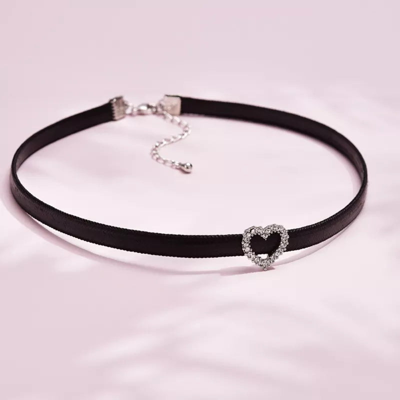 Glamouröses geometrisches Kristall-Halsband mit Zirkonia-Glitzer; Statementkette für Damen/Herren.