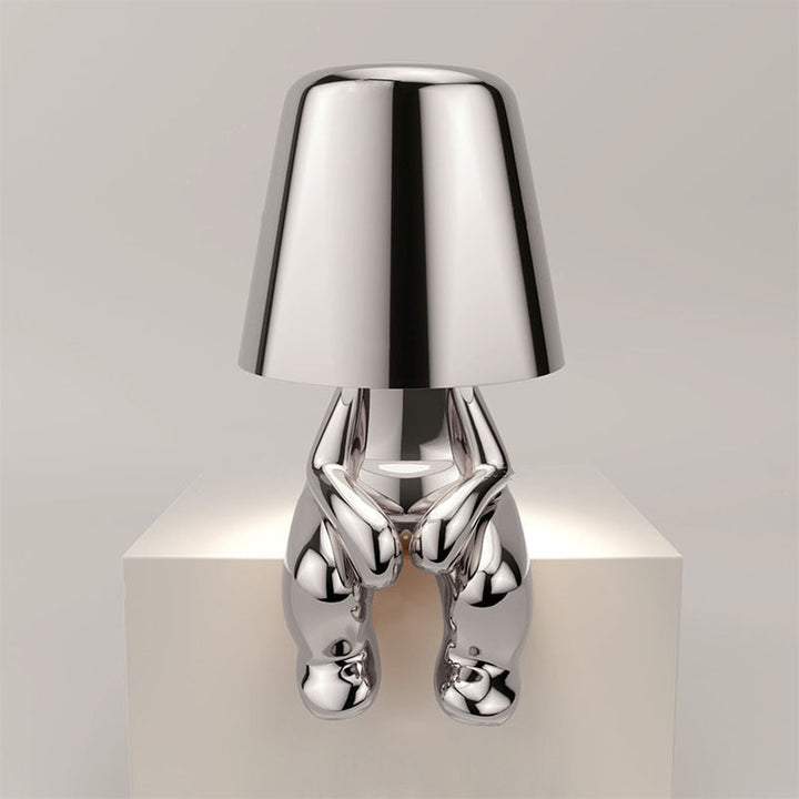 Elegante & moderne Stimmungsleuchte. Akkubetriebene Design-Tischlampe mit LED für stilvolles Wohnambiente.