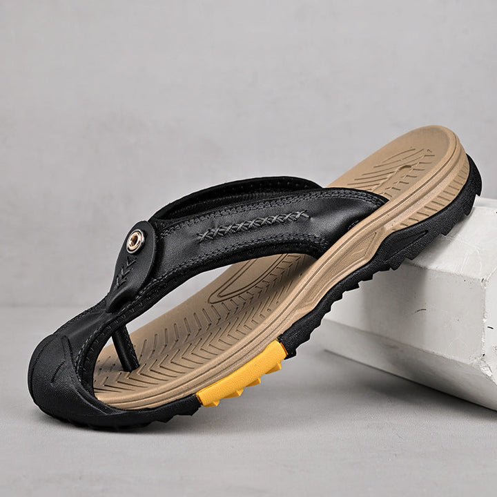 Herren Sandalen mit ergonomischem Fußbett für maximalen Komfort. Ideal für Sommer, Strand & Freizeit.